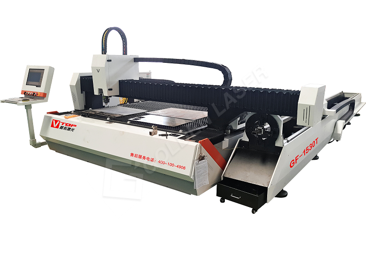 Factory Price For Fiber Laser 3000 Watt Cutting Machine -<br />
 Hot sales 1500w  dual function fiber laser sheet and tube cutting machine - Vtop Fiber Laser