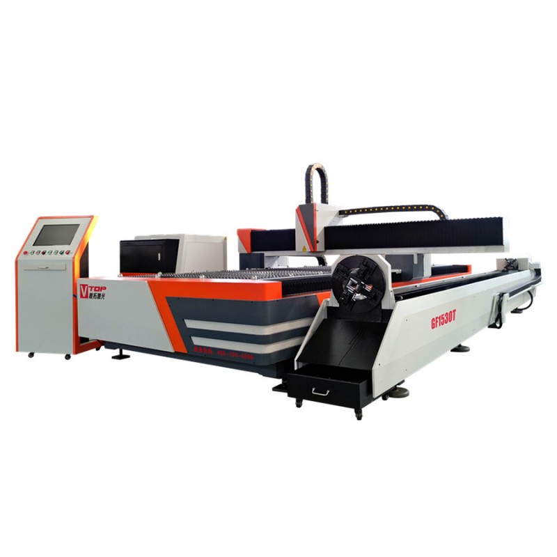 China Cheap price Metal Sheet Plasma Cutter - Metal Tube and Plate Fiber Laser Cutting Machine With Rotary Device – Vtop Fiber Laser