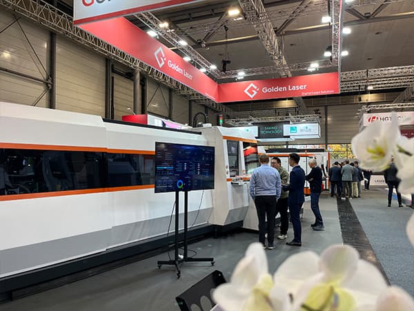 golden laser at 2024 euroblech