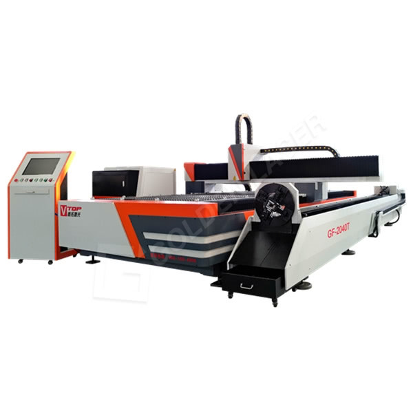 CNC Fiber Laser Sheet Metal And Pipe Cutting Machine GF-1530T Components Features