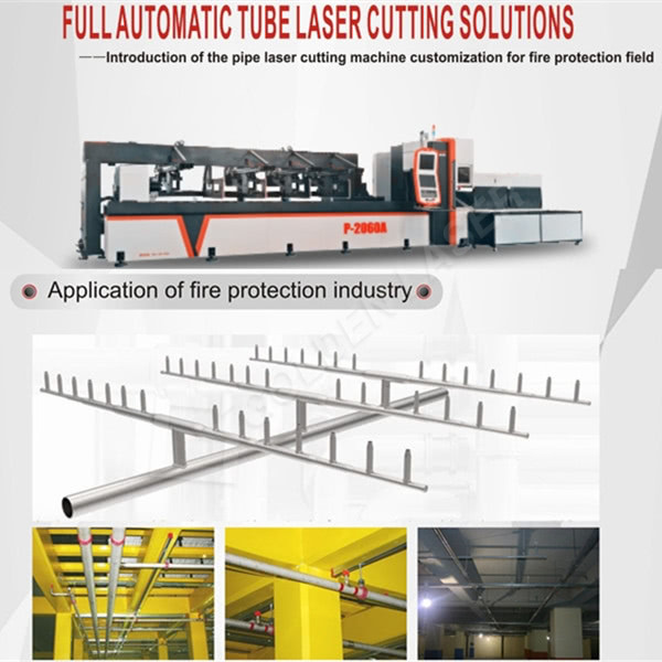 Ka ho Feletseng ka ho Fetisisa Fiber Laser Tube Cutting Machine Tharollo Bakeng sa Pipeline Fire Korea