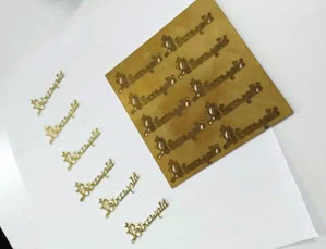 Fiber Laser Cutting Machine Para sa Pendant At Metal Signs