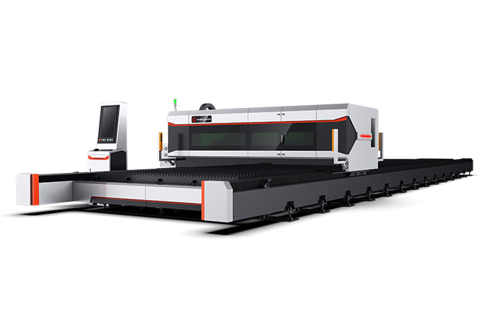 Large Fiber Laser Cutting Machine in Ground-Orbit Type