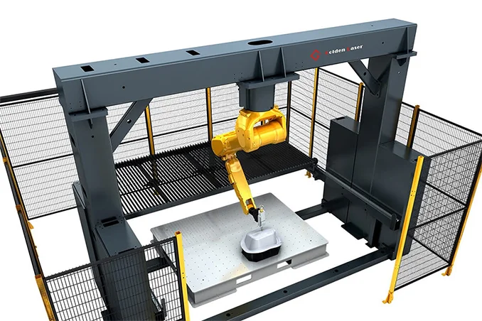 Multifunction 3D Robot Laser Cutting Machine For Metal Sheet And Metal Tube Cut