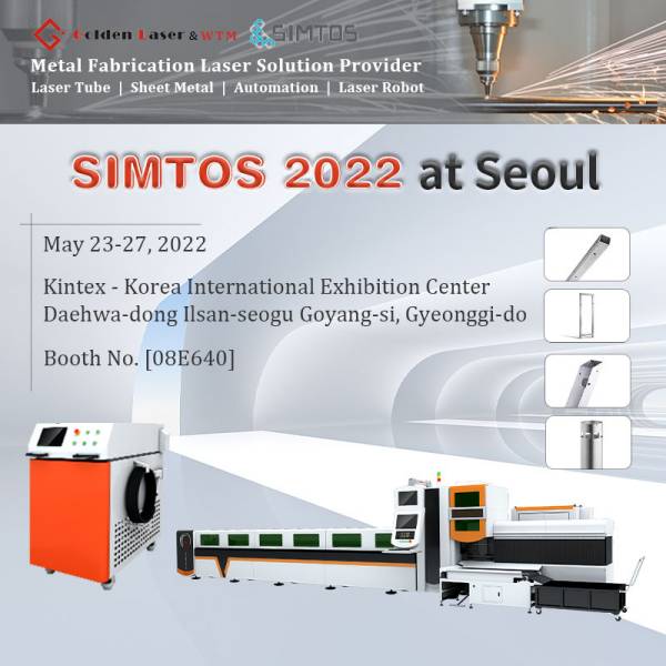 Croeso i Golden Laser yn Korea SIMTOS 2022