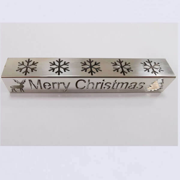 Tube laser cutting for Christmas gift