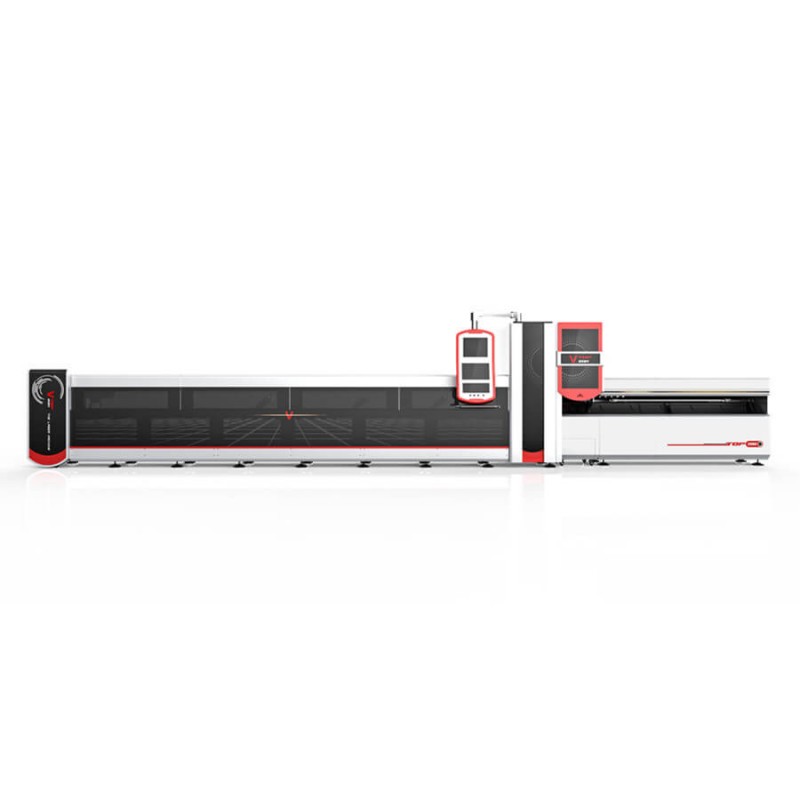 Cnc Fiber Laser የመቁረጫ ማሽን ለብረት ቱቦ ቧንቧ P2060 / P3080