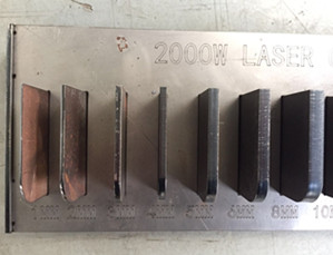 N-leseli 2000W Fiber Laser Cutting 1-8mm Carbon Steel Plate